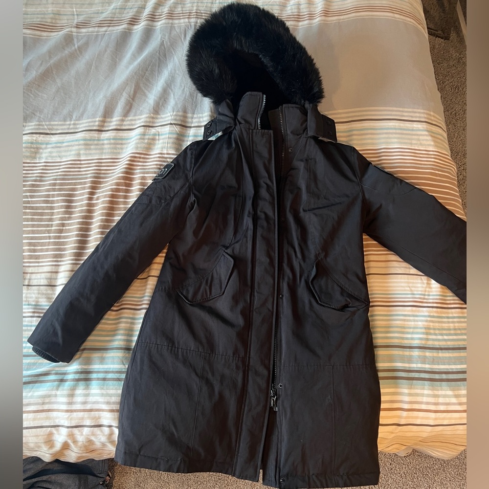 Toboggan cold weather parka
